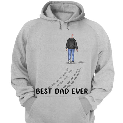 "You Never Walk Alone"- Custom Family T-Shirt/Hoodie/Sweatshirt - Perfect Gift for Dad on Father's Day & Birthday  Ezcustomize