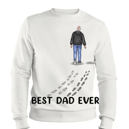 "You Never Walk Alone"- Custom Family T-Shirt/Hoodie/Sweatshirt - Perfect Gift for Dad on Father's Day & Birthday  Ezcustomize