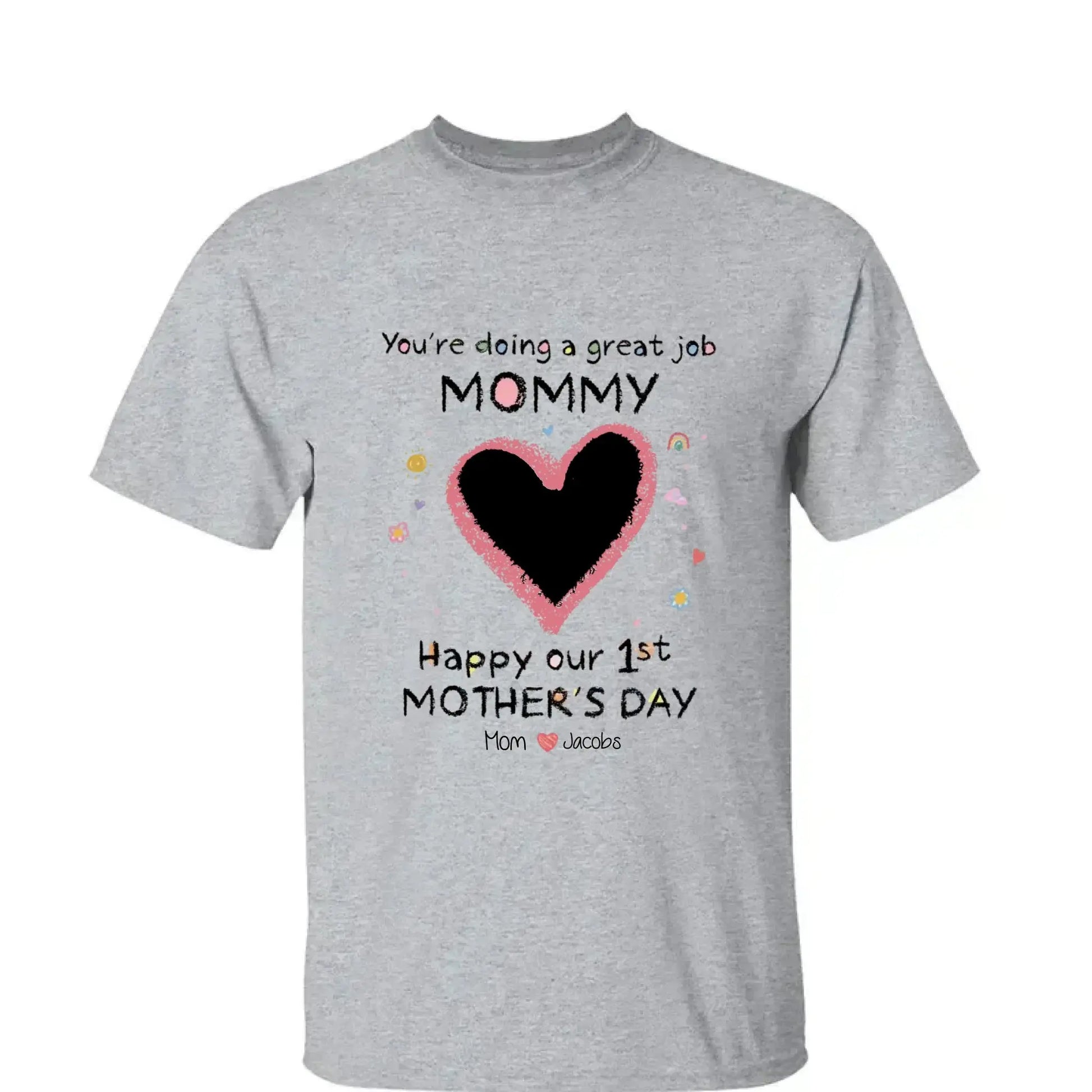 You’re Doing a Great Job Mommy – Personalized Baby Onesie – Baby Shower or First Mother’s Day Gift for New Moms  Ezcustomize