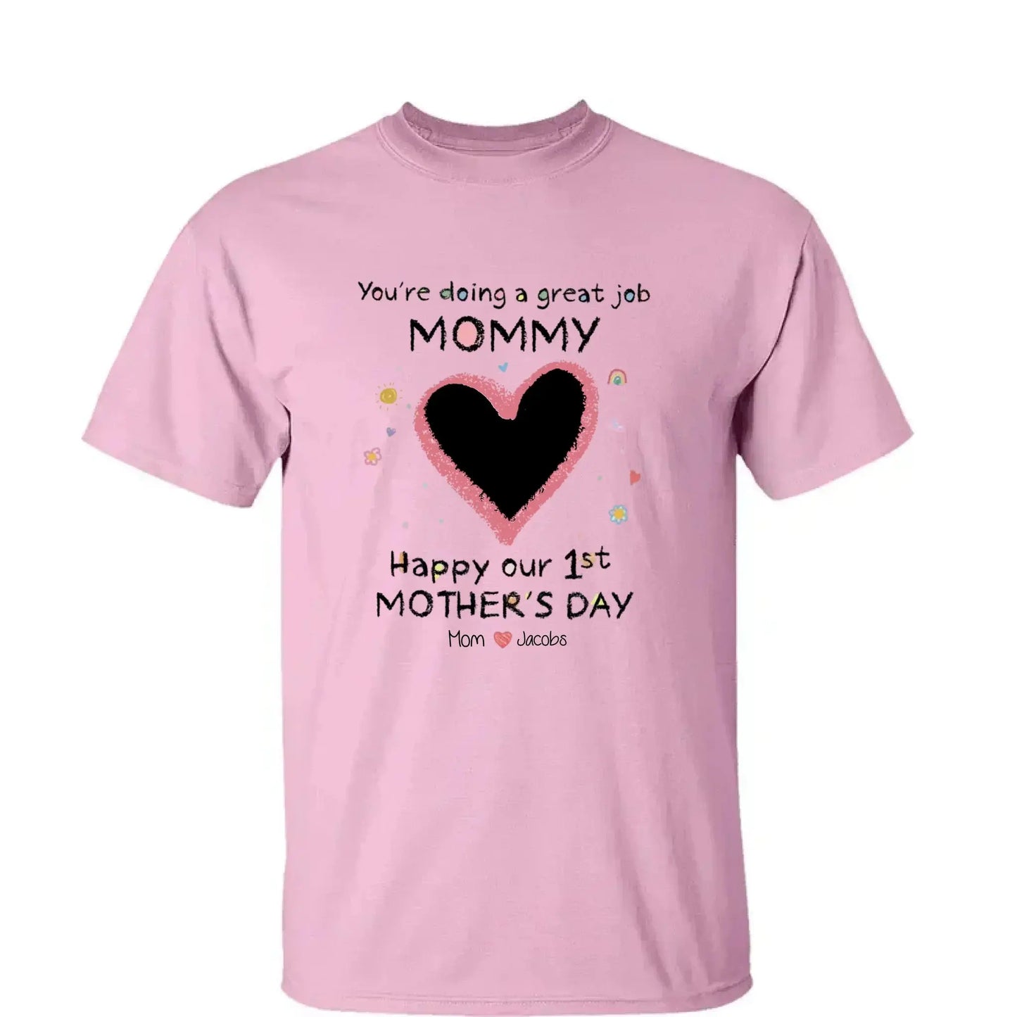 You’re Doing a Great Job Mommy – Personalized Baby Onesie – Baby Shower or First Mother’s Day Gift for New Moms  Ezcustomize