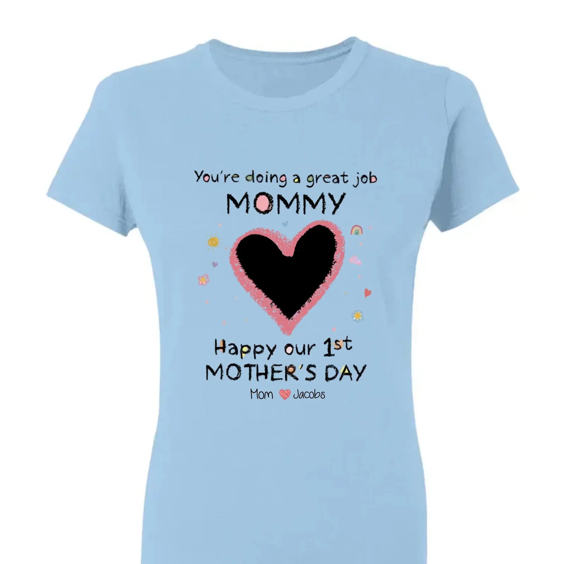 You’re Doing a Great Job Mommy – Personalized Baby Onesie – Baby Shower or First Mother’s Day Gift for New Moms  Ezcustomize