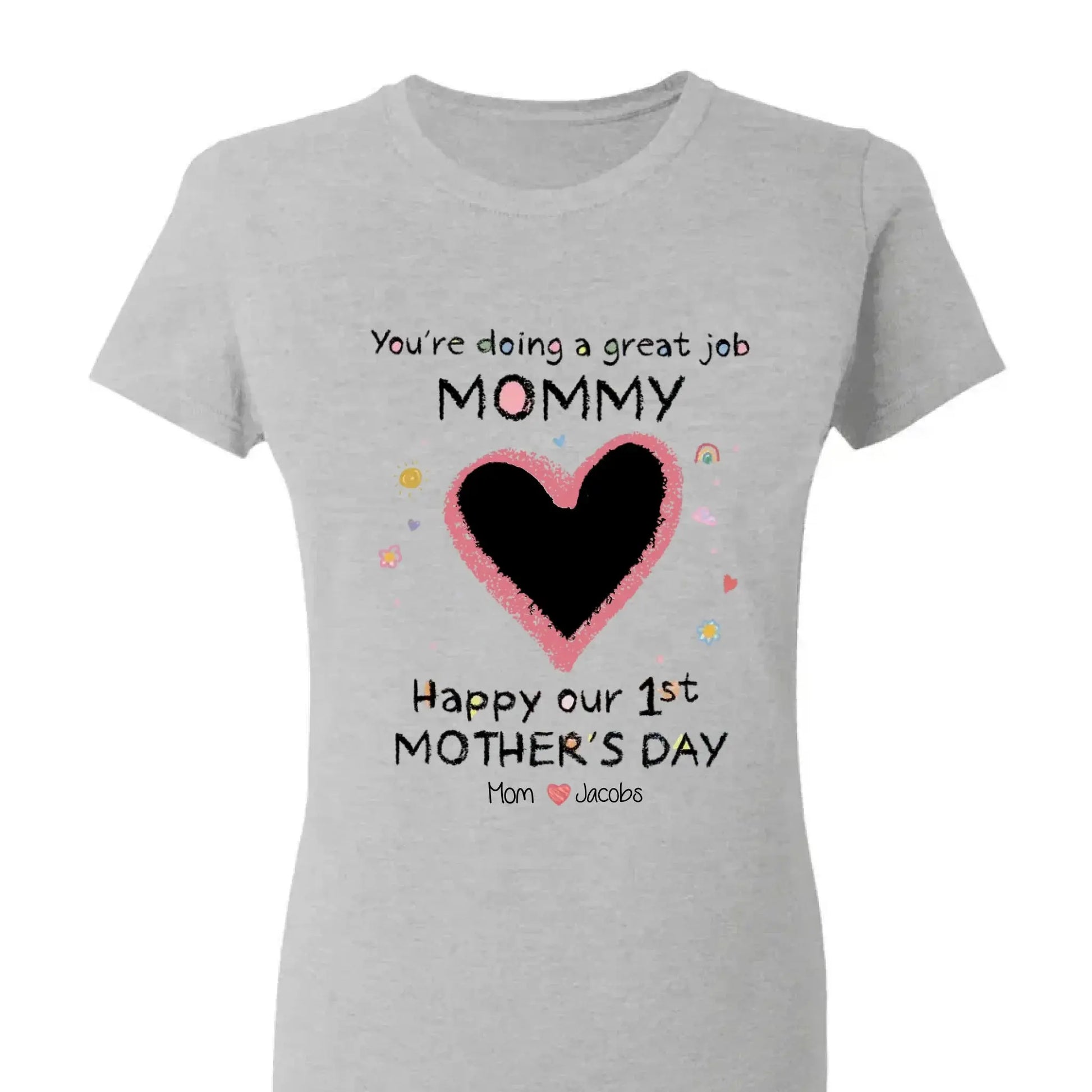 You’re Doing a Great Job Mommy – Personalized Baby Onesie – Baby Shower or First Mother’s Day Gift for New Moms  Ezcustomize