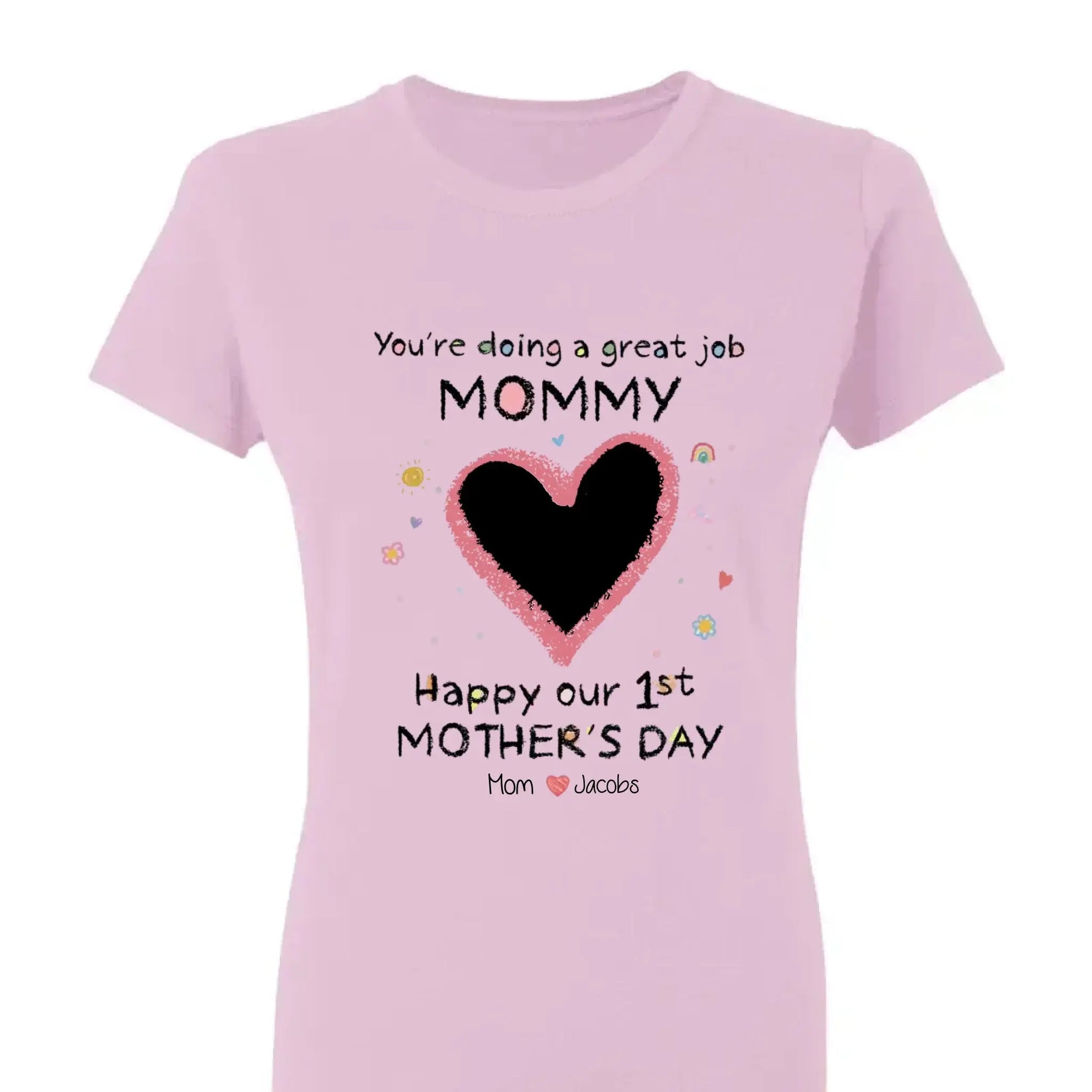 You’re Doing a Great Job Mommy – Personalized Baby Onesie – Baby Shower or First Mother’s Day Gift for New Moms  Ezcustomize