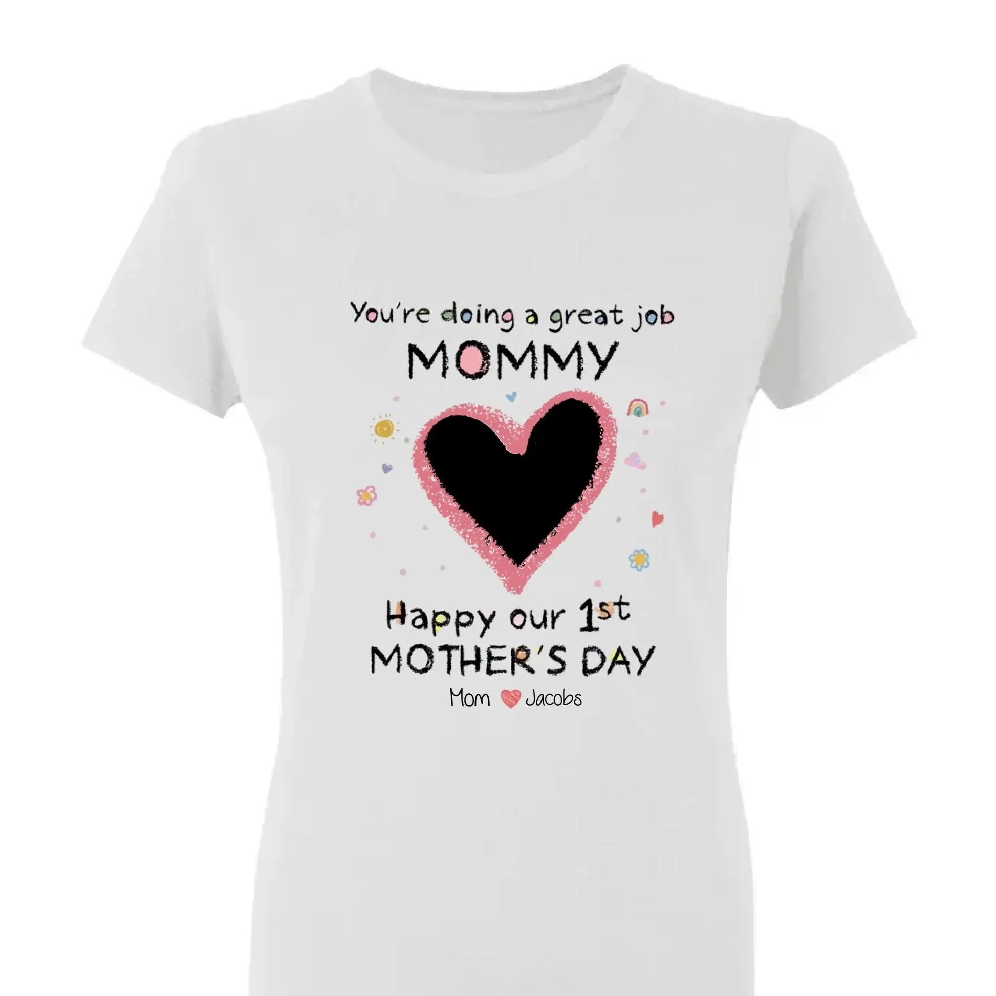 You’re Doing a Great Job Mommy – Personalized Baby Onesie – Baby Shower or First Mother’s Day Gift for New Moms  Ezcustomize
