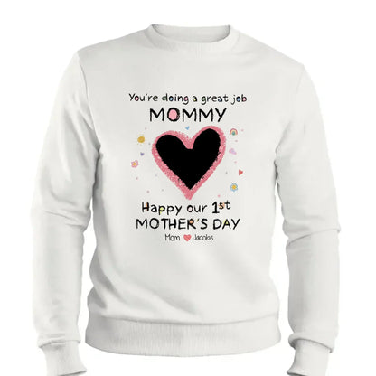 You’re Doing a Great Job Mommy – Personalized Baby Onesie – Baby Shower or First Mother’s Day Gift for New Moms  Ezcustomize