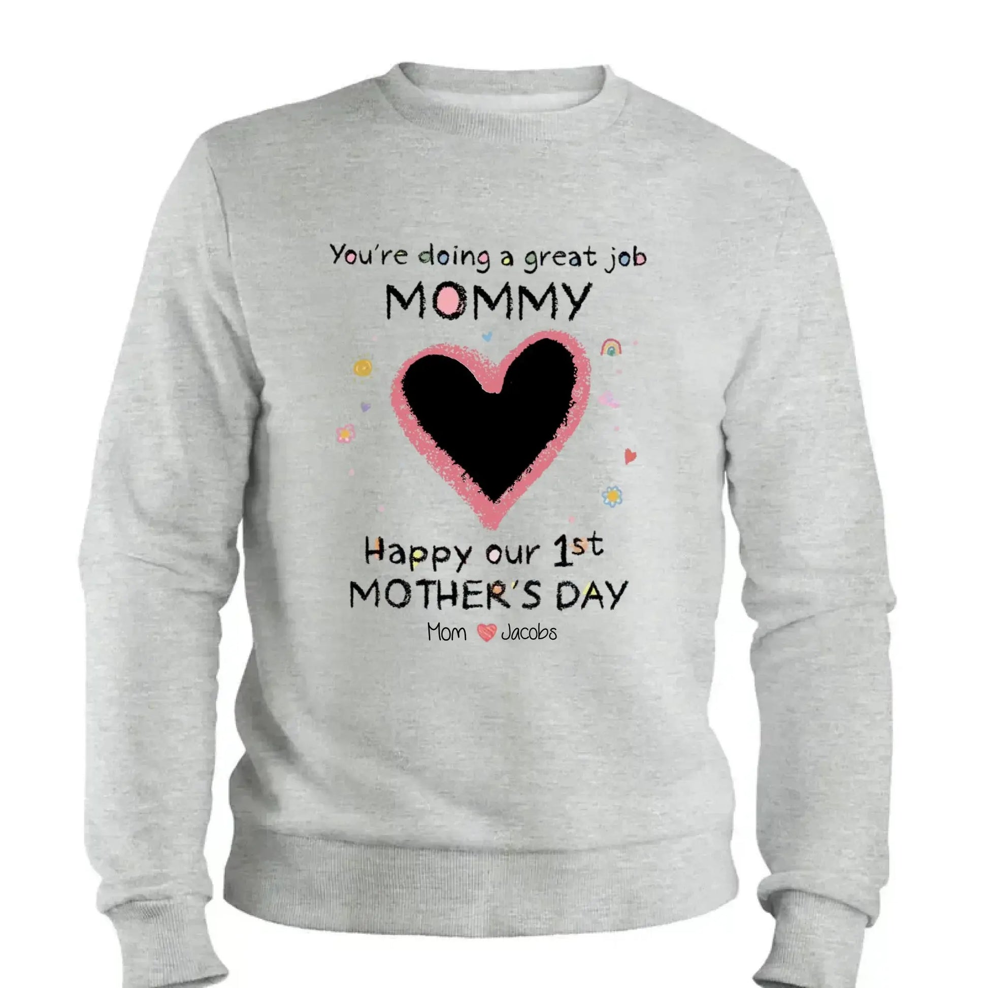 You’re Doing a Great Job Mommy – Personalized Baby Onesie – Baby Shower or First Mother’s Day Gift for New Moms  Ezcustomize