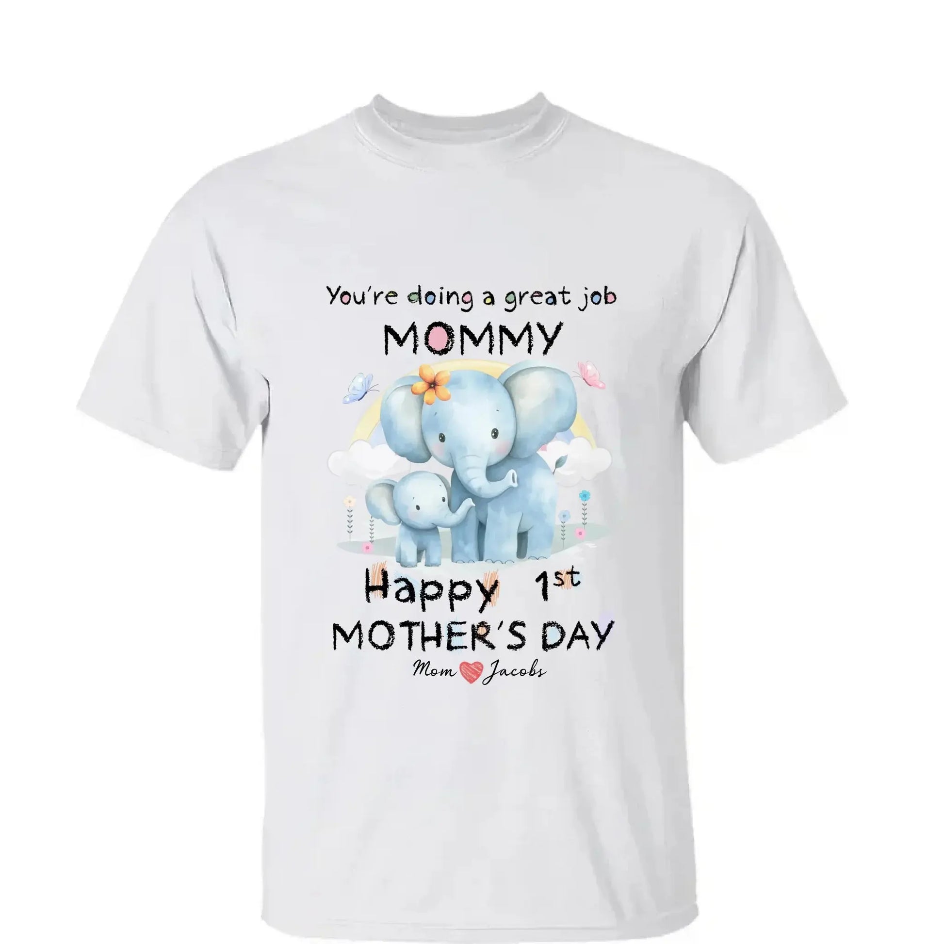 You're Doing a Great Job Mommy – Personalized Baby Onesie – First Mother’s Day Gift from Baby to New Mom  Ezcustomize