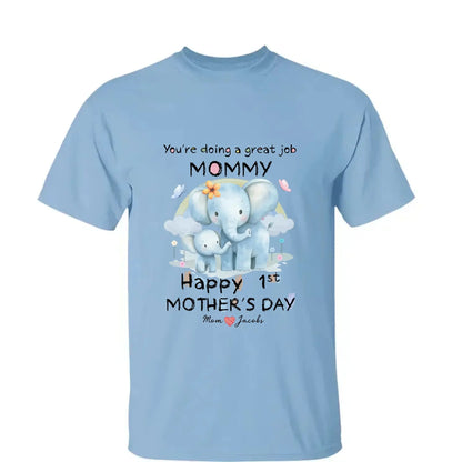 You're Doing a Great Job Mommy – Personalized Baby Onesie – First Mother’s Day Gift from Baby to New Mom  Ezcustomize