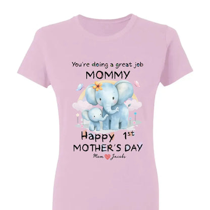 You're Doing a Great Job Mommy – Personalized Baby Onesie – First Mother’s Day Gift from Baby to New Mom  Ezcustomize