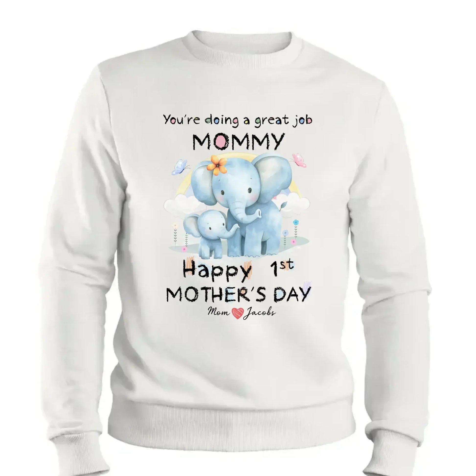You're Doing a Great Job Mommy – Personalized Baby Onesie – First Mother’s Day Gift from Baby to New Mom  Ezcustomize