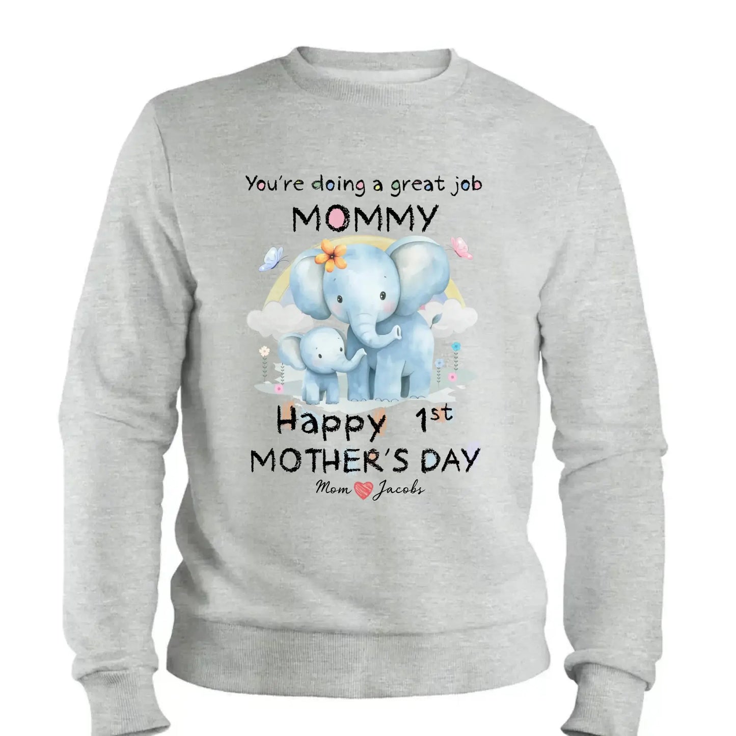 You're Doing a Great Job Mommy – Personalized Baby Onesie – First Mother’s Day Gift from Baby to New Mom  Ezcustomize