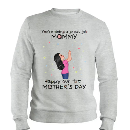 You're Doing a Great Job – Personalized Custom Baby Onesie, Encouraging Gift for New Moms  Ezcustomize